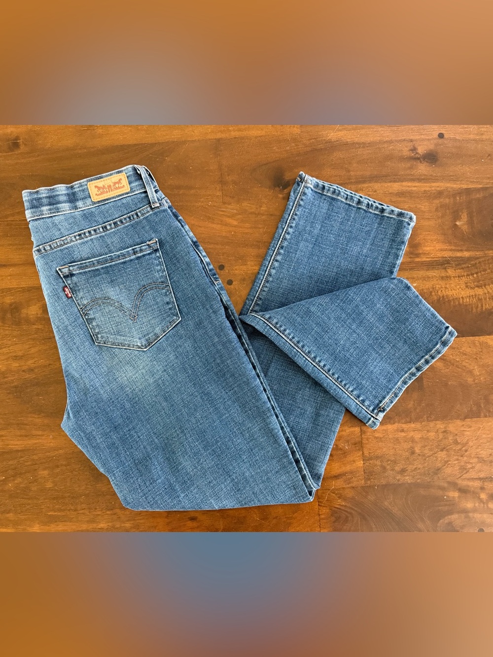Levi's 525 Straight Leg Perfect Waist Jeans      Size 12
